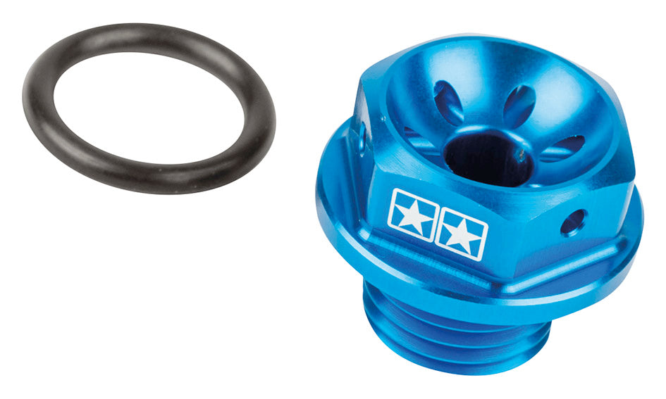 Tappo scarico olio blu Stage6 Piaggio 50/125/300/500 APRILIA DERBI GILERA 160953