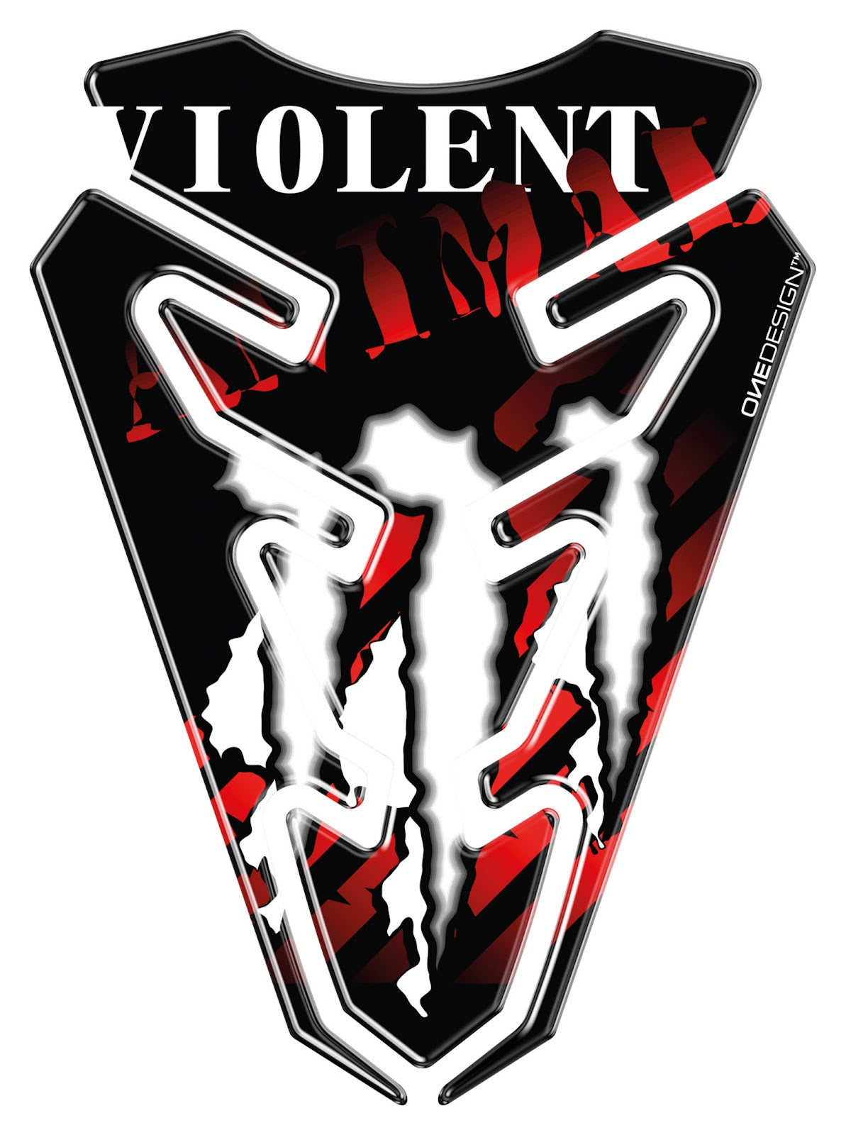 Protezione serbatoio violent red T4Tune 050282