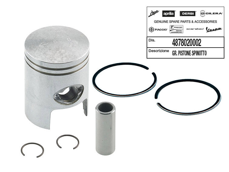 Pistone cpl. cat. 2 Piaggio Ø 40 APRILIA DERBI GILERA VESPA SR 50 4878020002