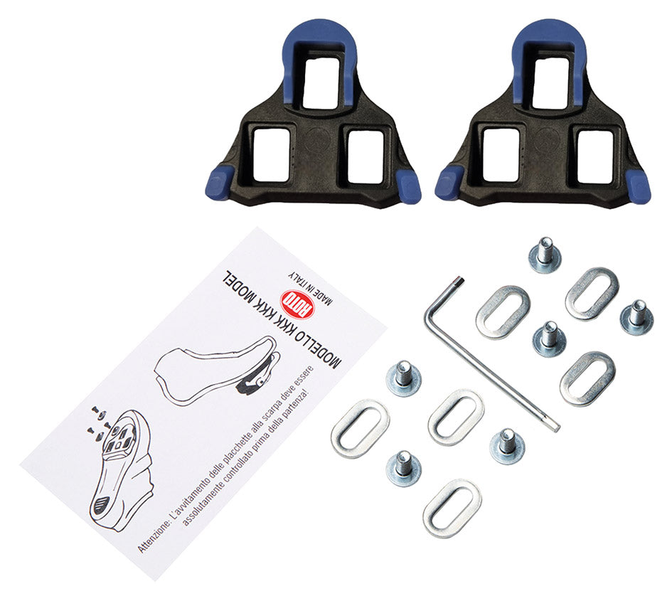 Tacchette pedali Roto compatibili ''Shimano'' 2° blu 700381