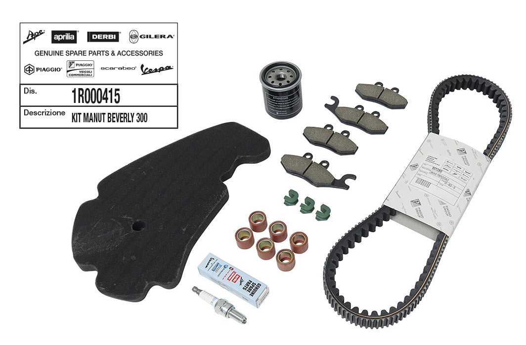 Kit revisione Beverly 300 IE ABS EU4 ('16/'20) Piaggio 2010-2020 1R000415