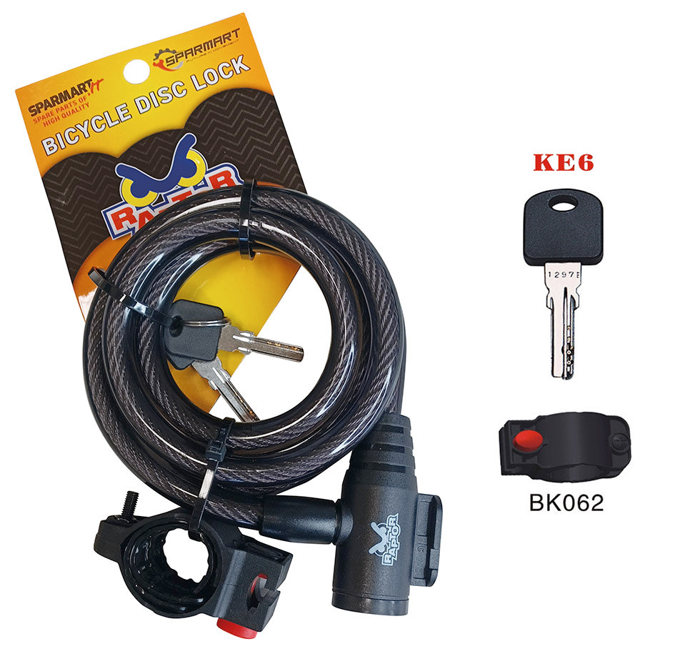 Cavo a spirale Ø 10x1500 Raptor TY 5260