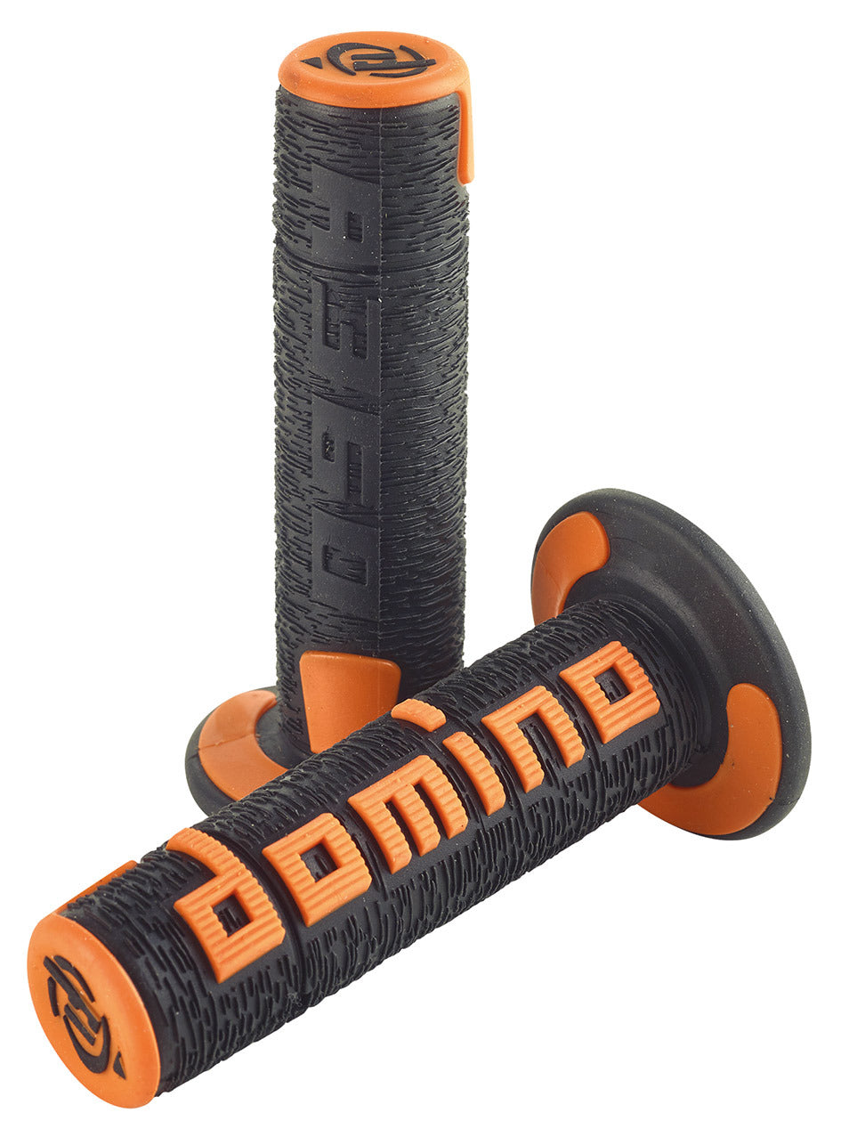Manopole Domino A360 nero/arancio GRIPS 062
