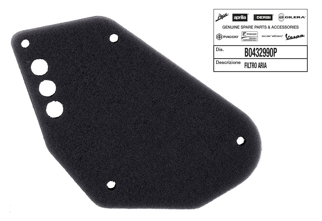 Filtro aria Senda Drd X-Treme R/SM Piaggio BULTACO DERBI GILERA RCR 50 B0432990P