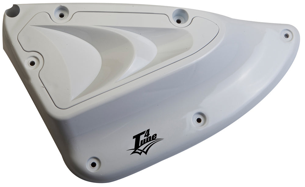 Coperchio cassa filtro Typhoon bianco T4Tune GILERA PIAGGIO RUNNER 50 082735