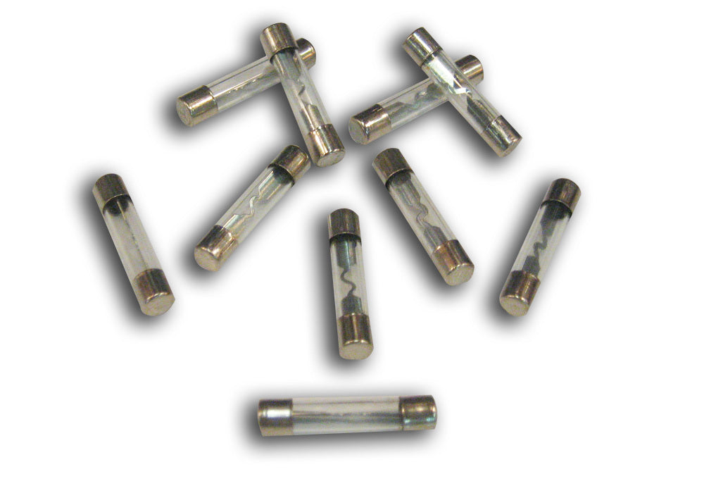 Fusibili rotondi in vetro L.30mm 10A (10 pz.) T4Tune 201024