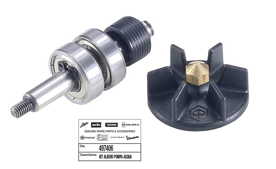 Albero pompa acqua cpl. Nrg, Runner, SP Zip H2O Piaggio APRILIA DERBI 497406