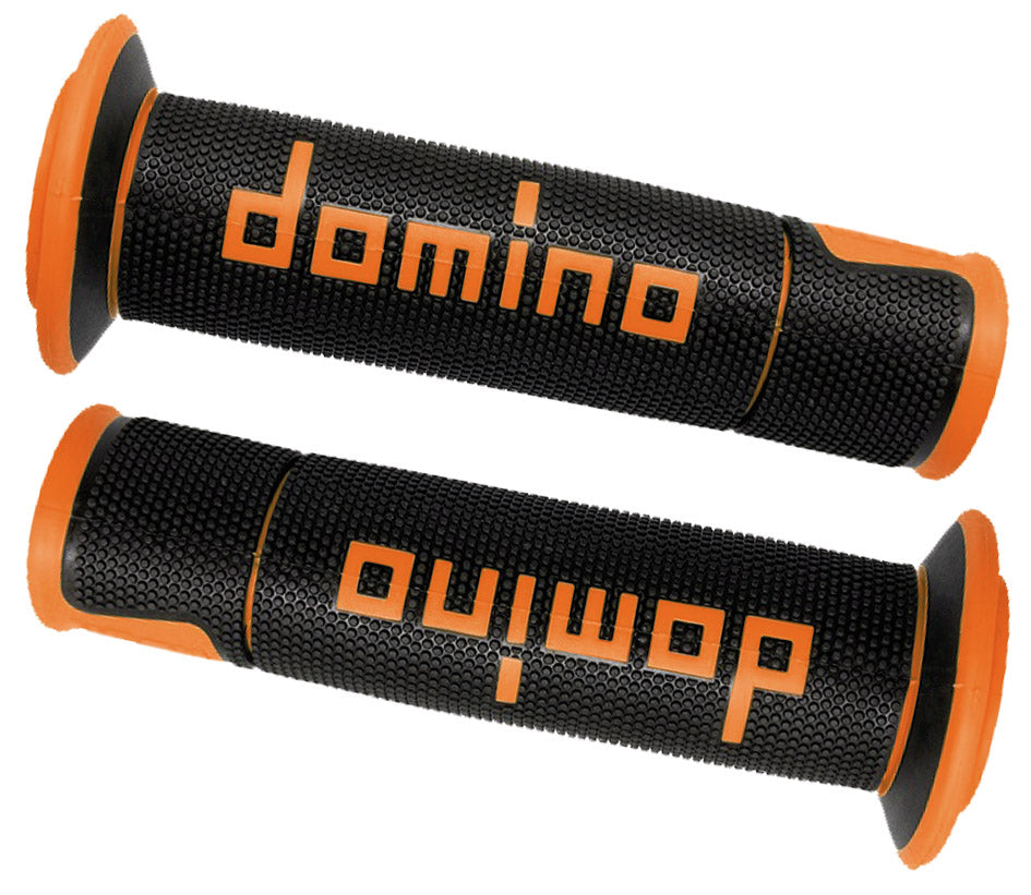 Manopole Domino A450 nero/arancio GRIPS 074