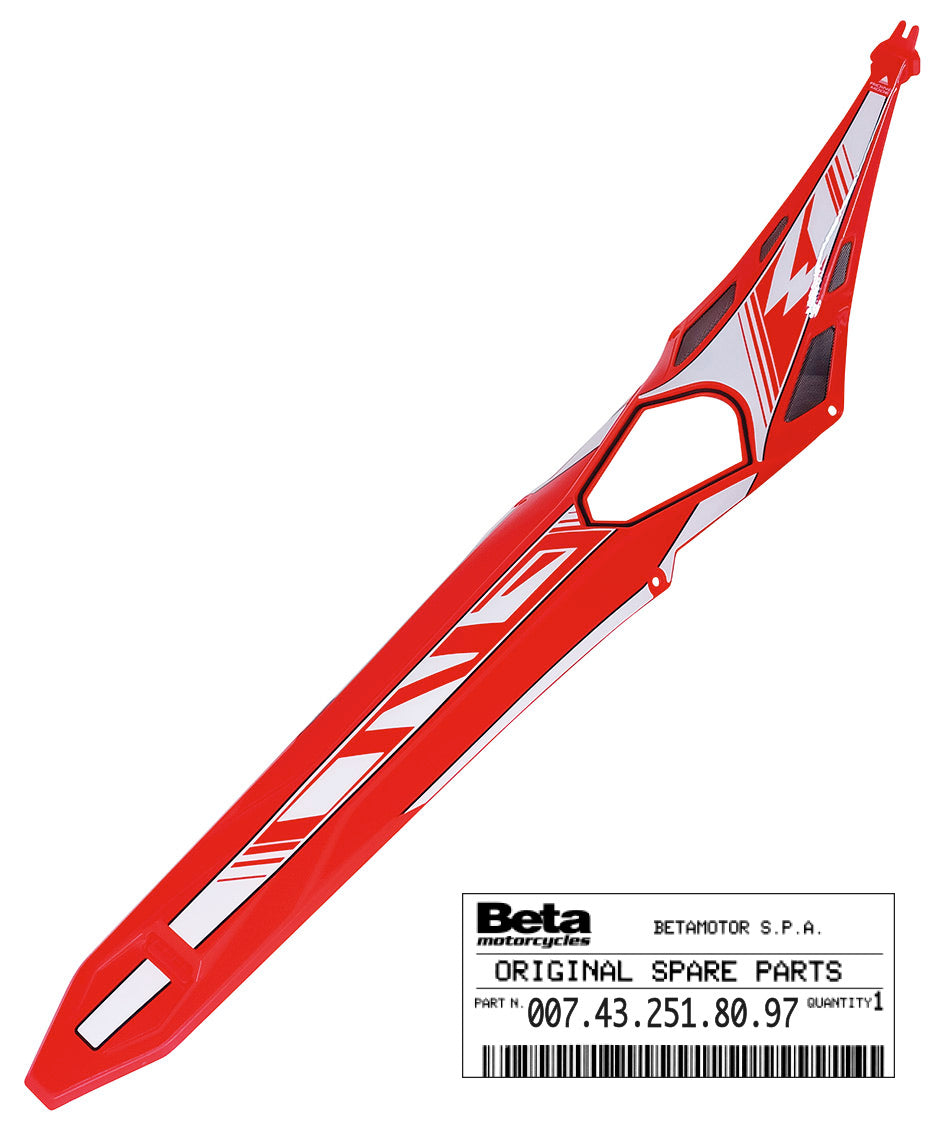 Parafango posteriore rosso Beta Evo 2T 2023 310201