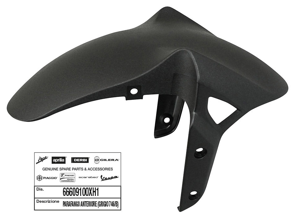 Parafango ant. SR Motard, Typhoon 50/125 ('10/'16) Piaggio APRILIA 66609100XH1
