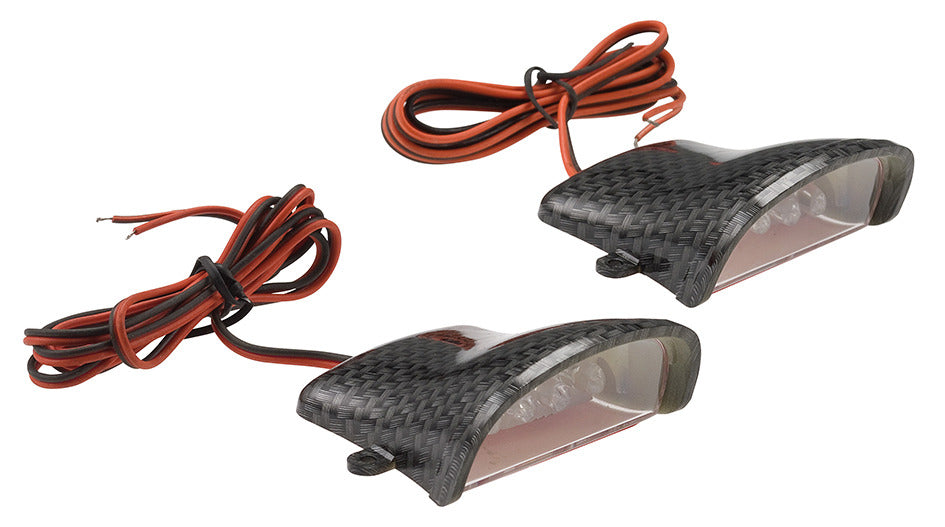 Luci sottopedana carbon con led T4Tune 404332