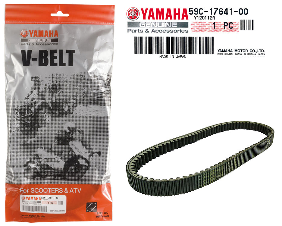 Cinghia T-Max 530 ('12/'16) (59C-17641-00) YAMAHA 2012-2016 BELT 108