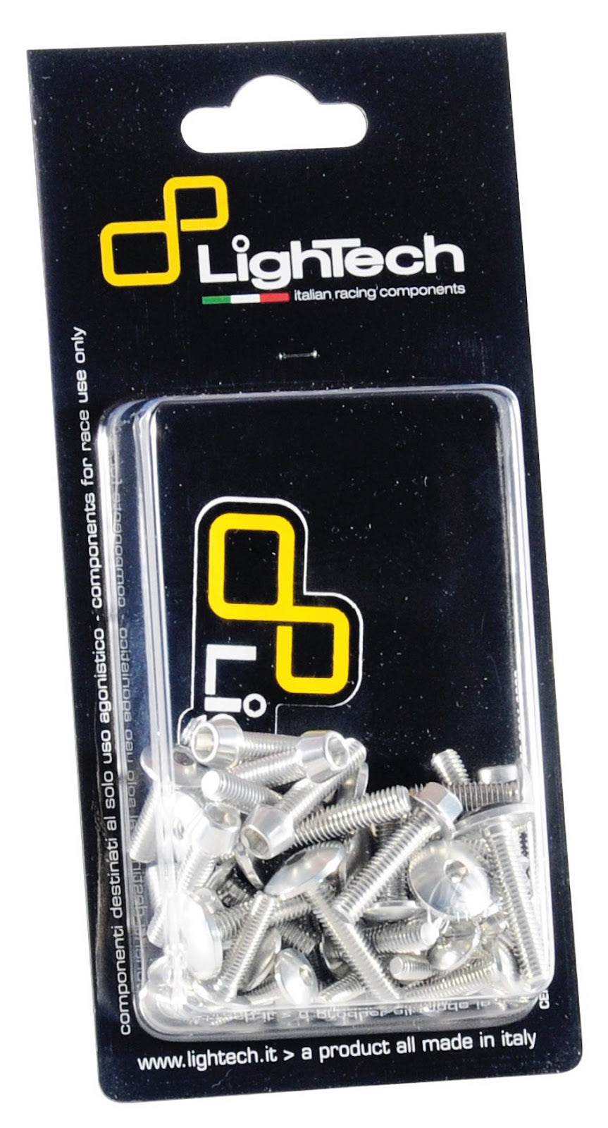 Kit viti motore silver T-Max 500 (08/11), 17 Pz LighTech YAMAHA 610529A