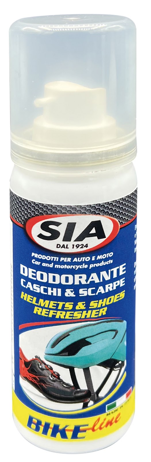 Igienizzante caschi e scarpe spray 50ml Sia 700351