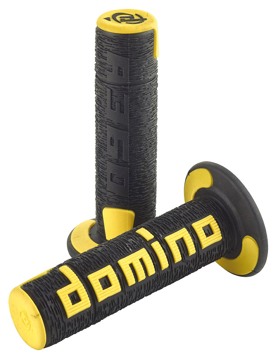 Manopole Domino A360 nero/giallo GRIPS 063