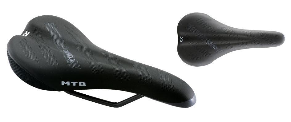 Sella MTB nera/grigia X4 700148