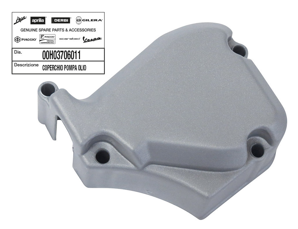 Coperchio pompa olio Senda EU3 Piaggio APRILIA DERBI GILERA RS 50 00H03706011