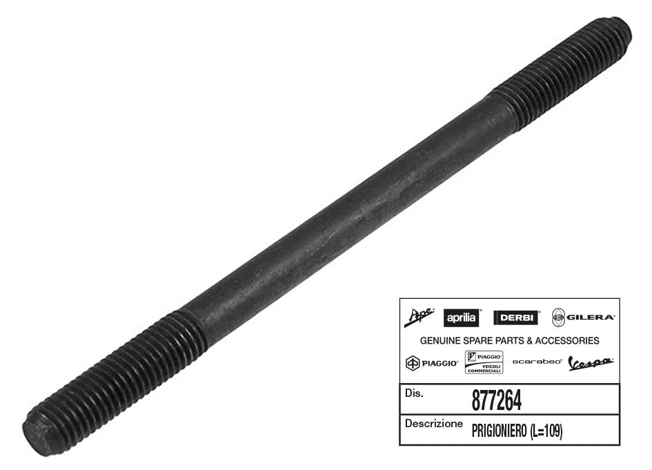 Prigioniero Derbi Senda EU3/EU4 L=109 Piaggio APRILIA GILERA RS 50 RS4 50 877264