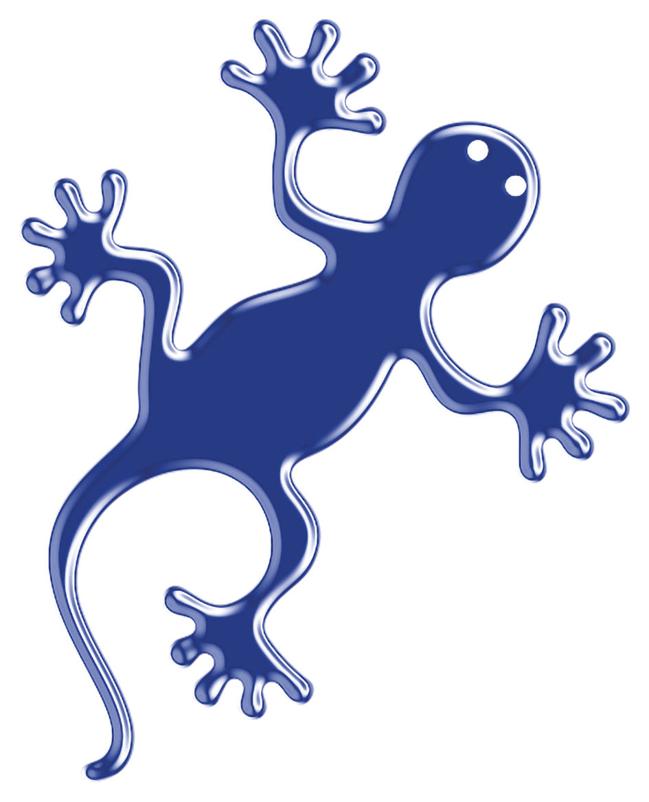 Sticker 3D geco blu T4Tune 050337