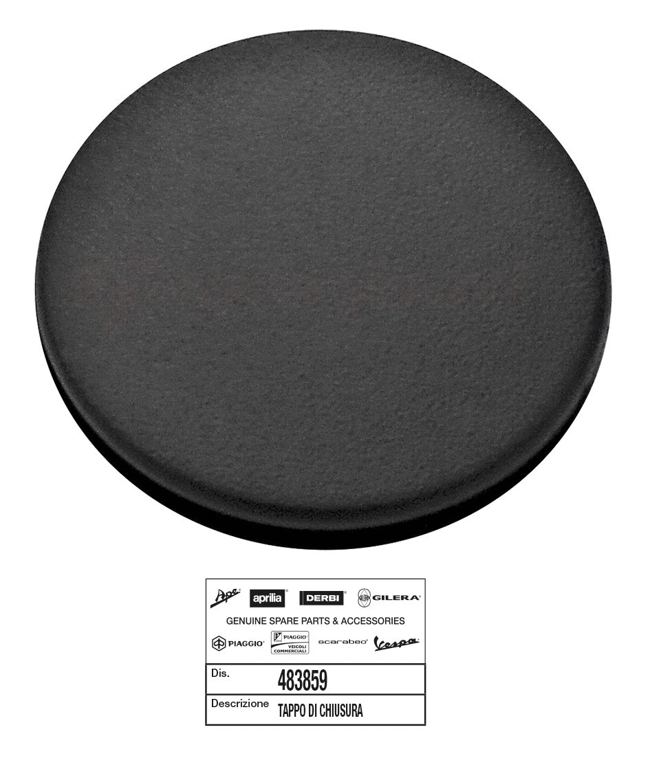 Tappo di chiusura Piaggio 50/125/300/400/500 APRILIA DERBI GILERA VESPA 483859