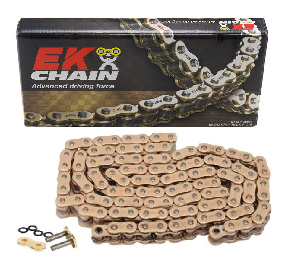 Catena EK 520 X-Ring 120 maglie gold EK Chains HONDA FORZA 750 520 SRX2 120GP