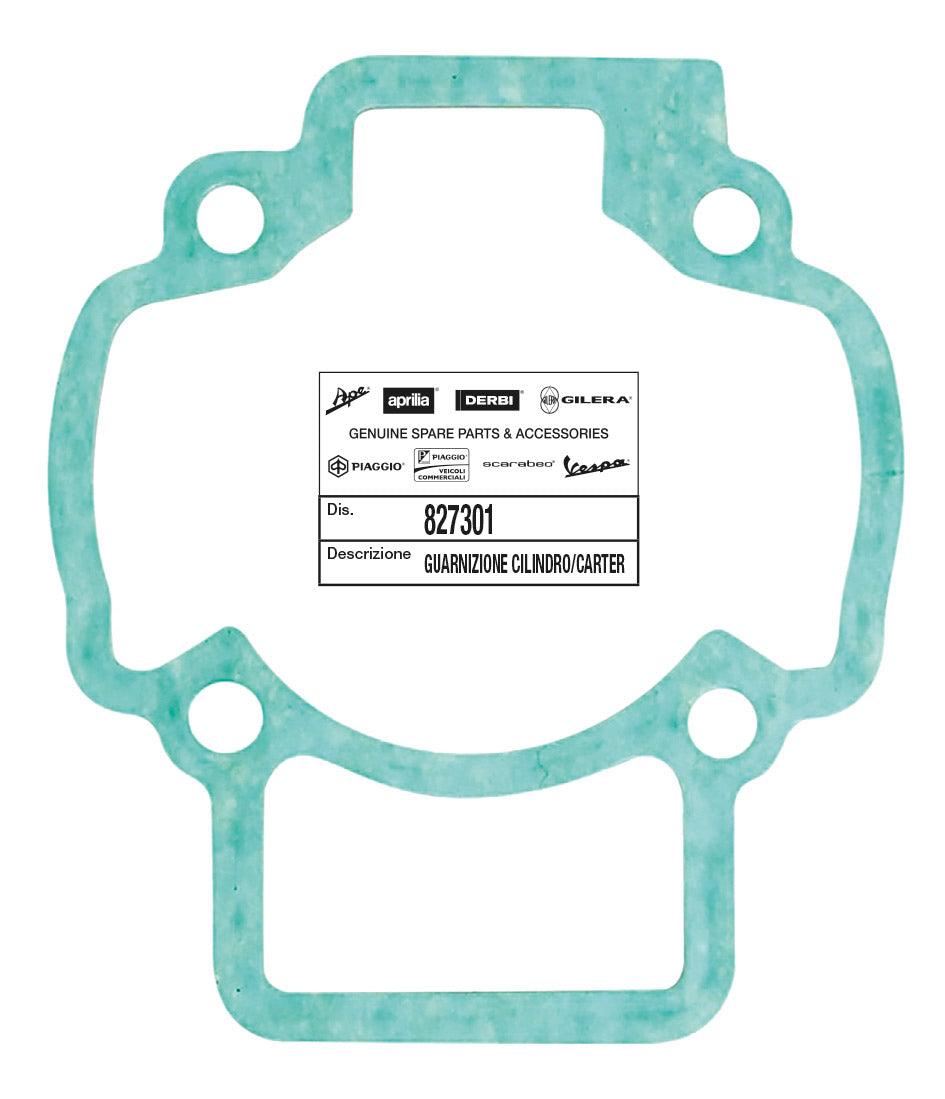 Guarnizione cilindro Piaggio H2O Ø 40 APRILIA DERBI GILERA SR 50 GP1 50 827301