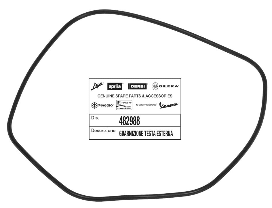 Guarnizione testa esterna Piaggio APRILIA DERBI GILERA SR 50 GP1 50 482988