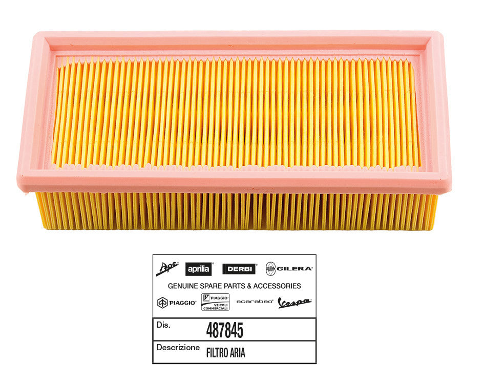 Filtro aria Gilera Nexus, Piaggio X9 500 NEXUS SP 500 HEXAGON GTX 125 487845