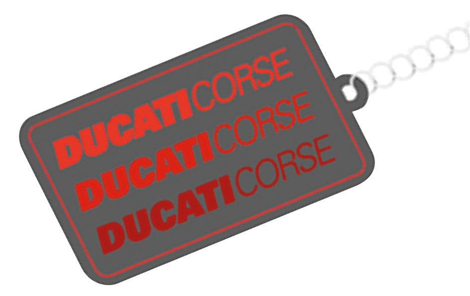 Portachiavi Ducati Corse antracite Pritelli 501293