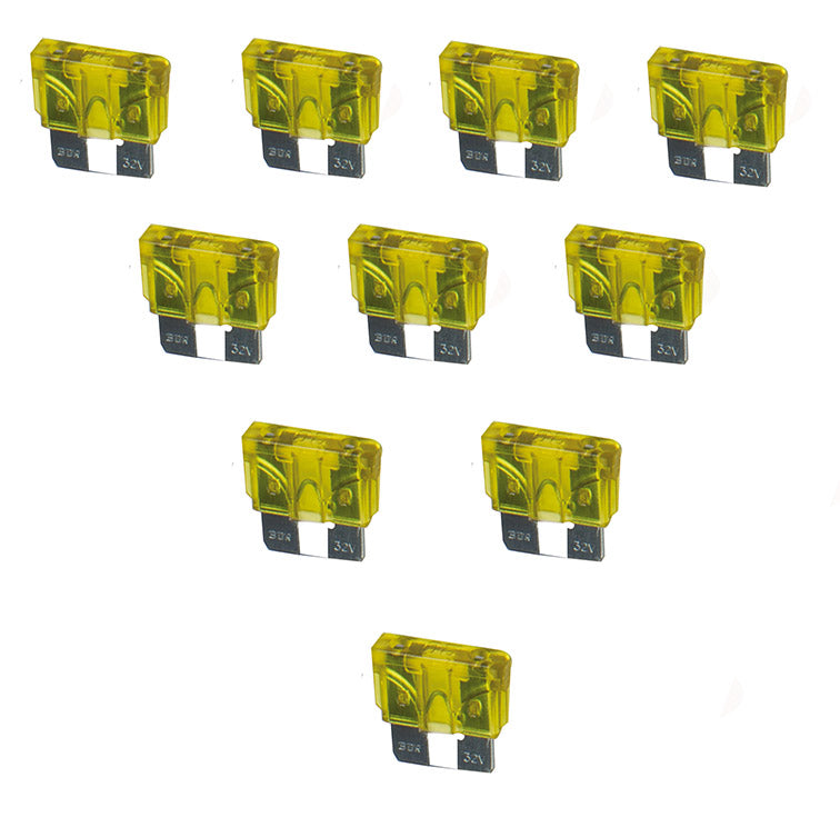Fusibili a lama 20A (10 pz.) T4Tune 201029