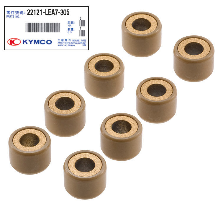 Massette Ø 20x12 gr. 15,5 Kymco 200 / 300 APRILIA BENELLI ITALJET KAWASAKI 20155