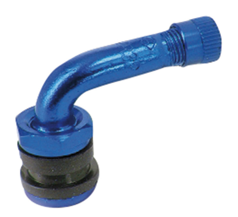 Valvola piegata 90° alu blu T4Tune 151034