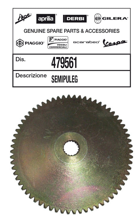 Puleggia Piaggio Nrg, Typhoon, Zip APRILIA DERBI GILERA ITALJET MALAGUTI 479561