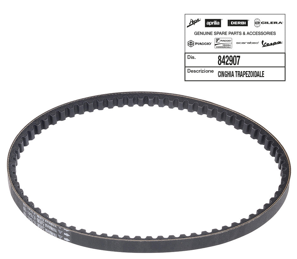 Cinghia trapezoidale Piaggio Fly, Vespa Primavera/Sprint 50 4T DERBI 842907