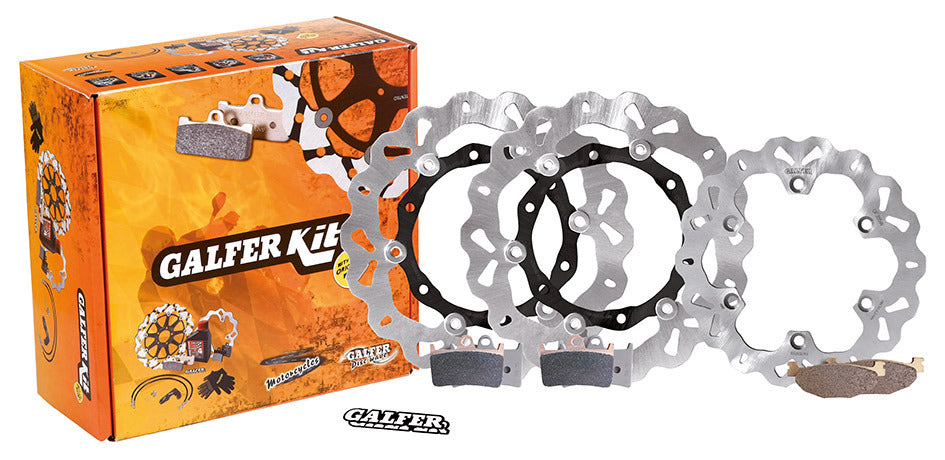 Kit dischi freno ant. + post. X-Max 400 ('13/'20) Galfer YAMAHA 2013-2020 152109
