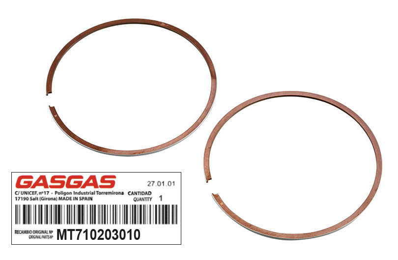 Serie segmenti Ø 79.00 Gas Gas Txt Pro Racing, GP 300 ('02/'24) GasGas 310047