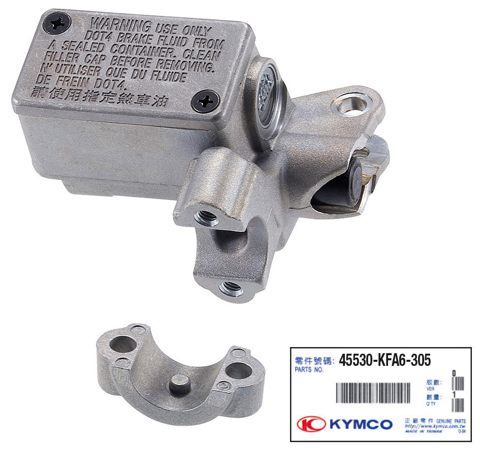 Pompa freno ant. DX Kymco Vitality, People 50/125/200 VITALITY 50 YUP 50 341024