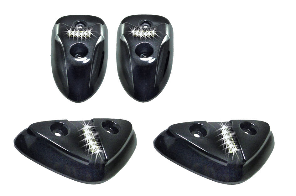 Set 4 protezioni Neo's, Stunt nere + led T4Tune MBK YAMAHA STUNT 50 360066