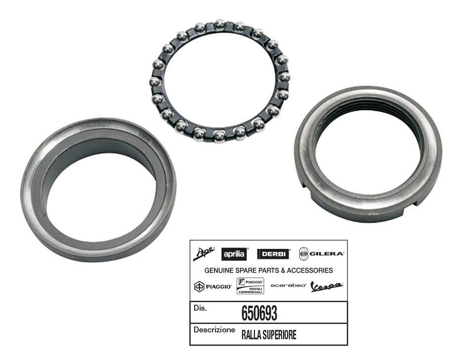 Ralla superiore Piaggio 50/125/300/500 APRILIA DERBI GILERA VESPA SR 50 650693
