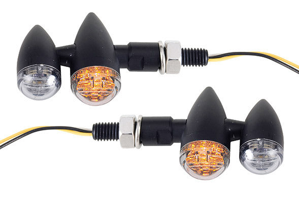 Cp. frecce ant. nere w/led T4Tune 404336
