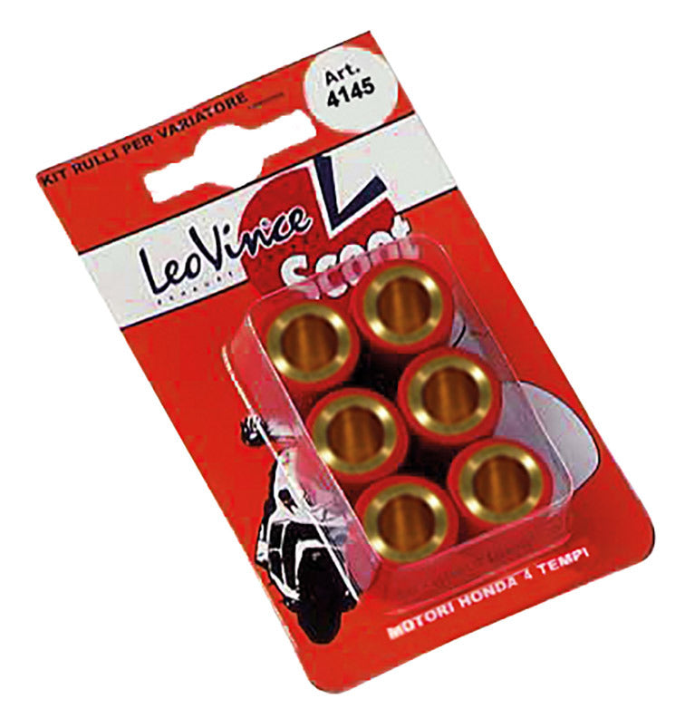 Kit 6 rulli Ø 20x15 gr.9,8 LeoVince BETA HONDA KEEWAY KYMCO MALAGUTI SYM 4145P98