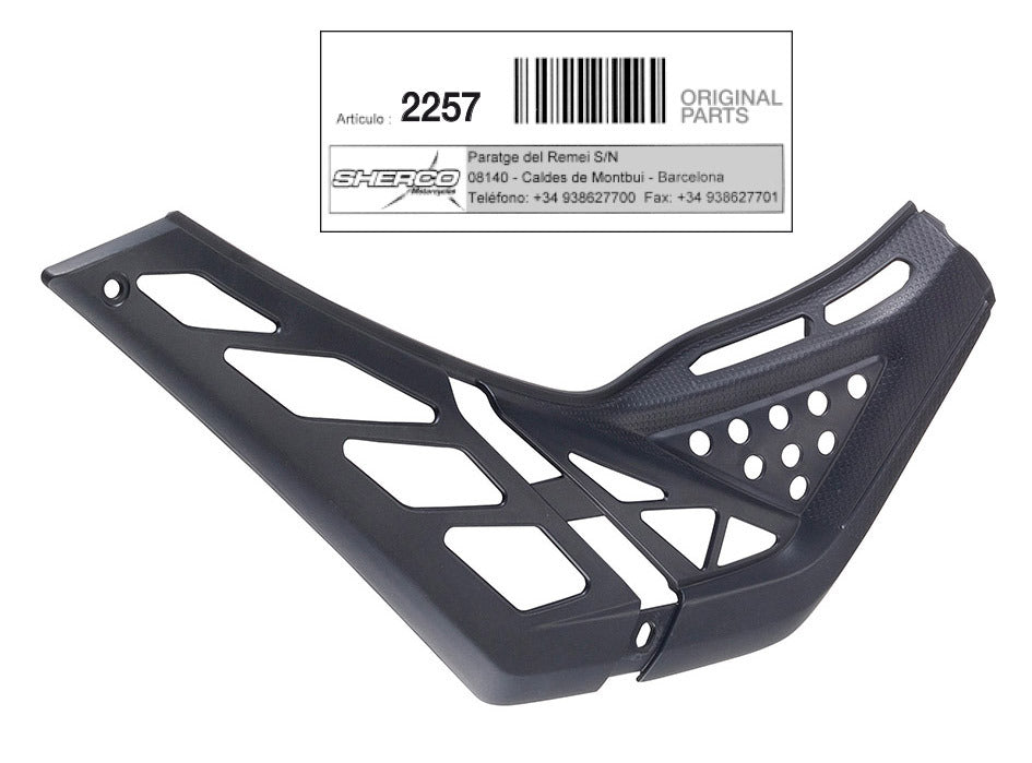 Protezione silenziatore Sherco 2T 2015 004022