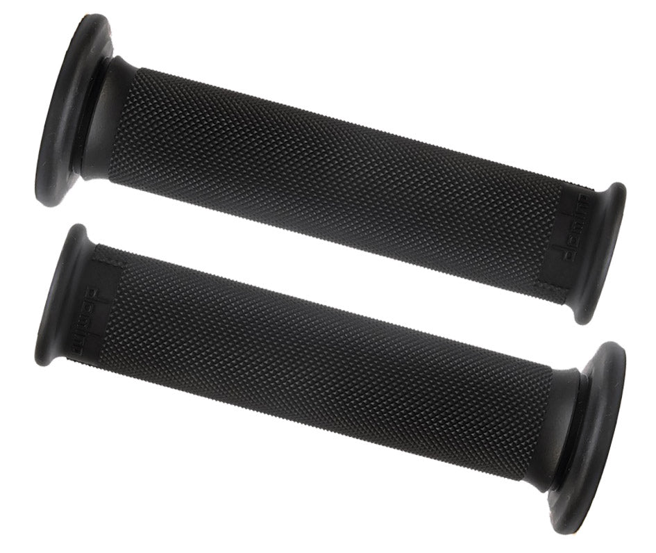 Manopole in gomma naturale Domino Trial nere GRIPS 075
