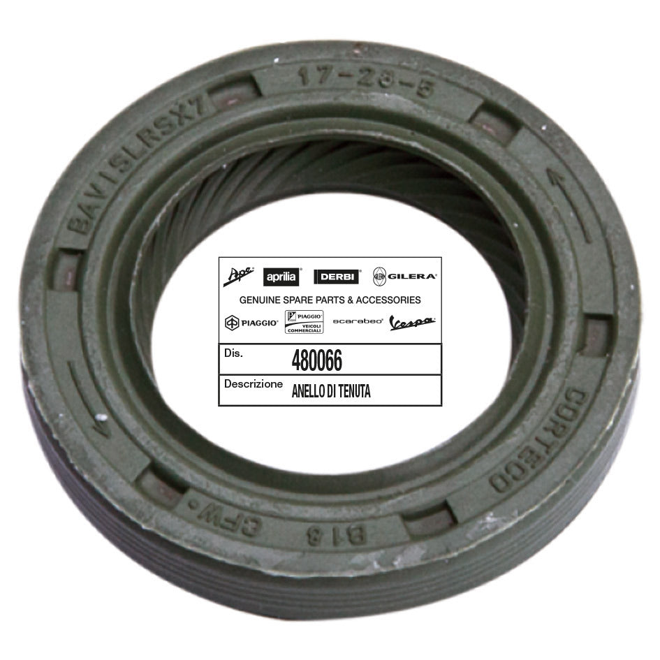 Paraolio 17x28x5 Piaggio APRILIA DERBI GILERA VESPA MOJITO 50 SCARABEO 50 480066