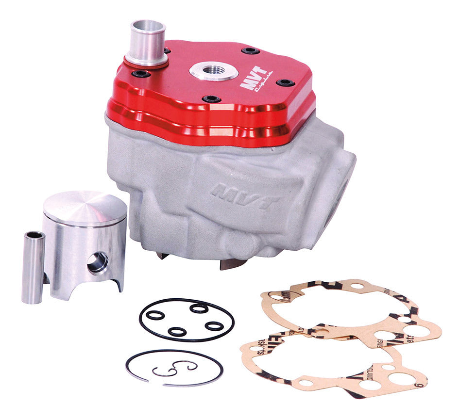 Kit cilindro alu MVT SC Minarelli Am6 Ø 47.6 80cc. APRILIA BETA CPI HM MBK HM 18