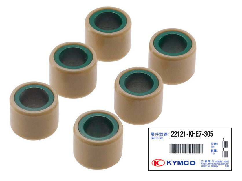 Rullini Ø 23x18 gr. 20,0 Kymco 250/300/350 HONDA PIAGGIO SUZUKI YAMAHA 23200