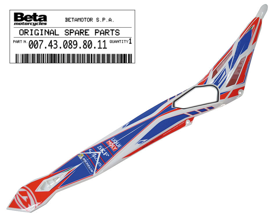 Parafango posteriore bianco Beta Evo 2T Factory 2015 310070