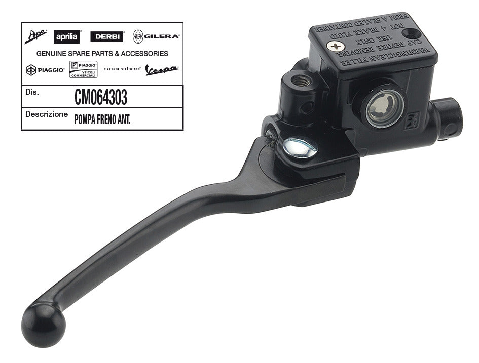Pompa freno DX Piaggio Typhoon 50/125 ('10/'16) APRILIA DERBI 2008-2016 CM064303