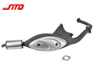 Marmitta Sitoplus Runner, Nrg Mc2, Zip SP 50 GILERA PIAGGIO RUNNER 50 0572 SITO