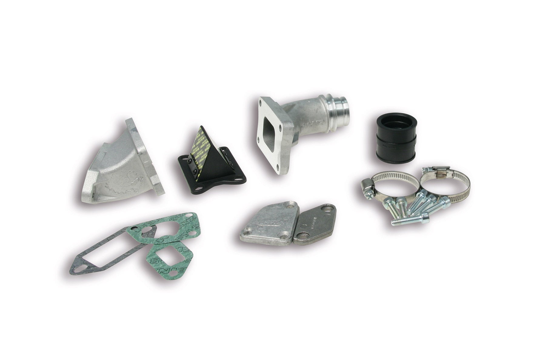 Complessivo collettore lamellare al cilindro per carburatore PHBL 25 per VESPA ET3 Primavera 125